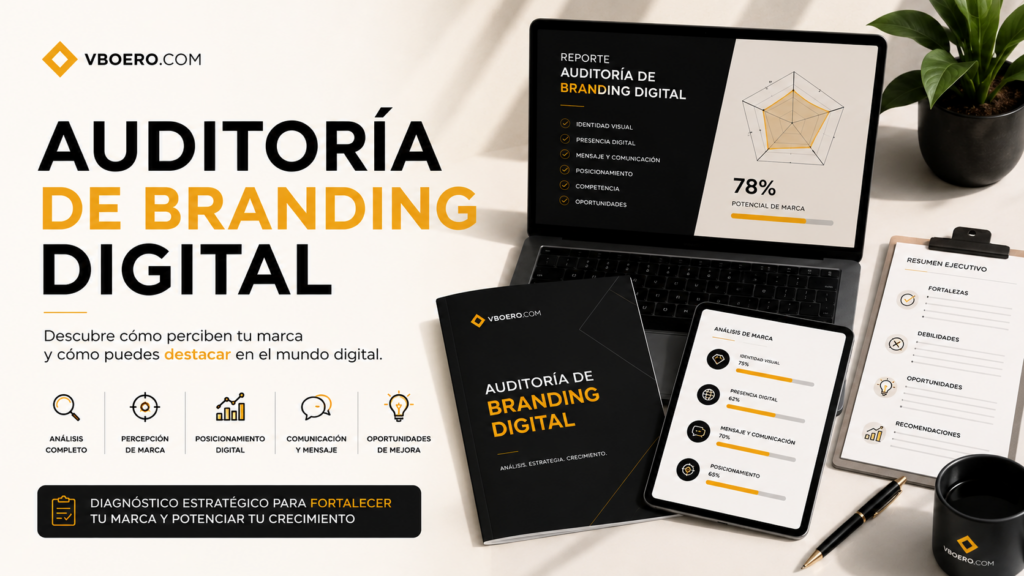 Auditoría de Branding Digital.