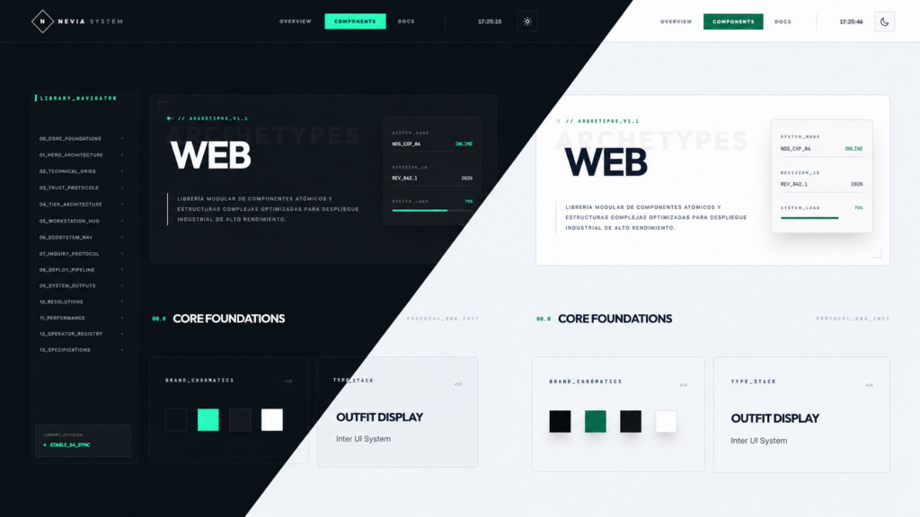 Nevia Design System 0.1