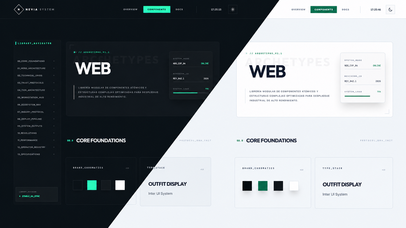 Nevia Design System 0.1