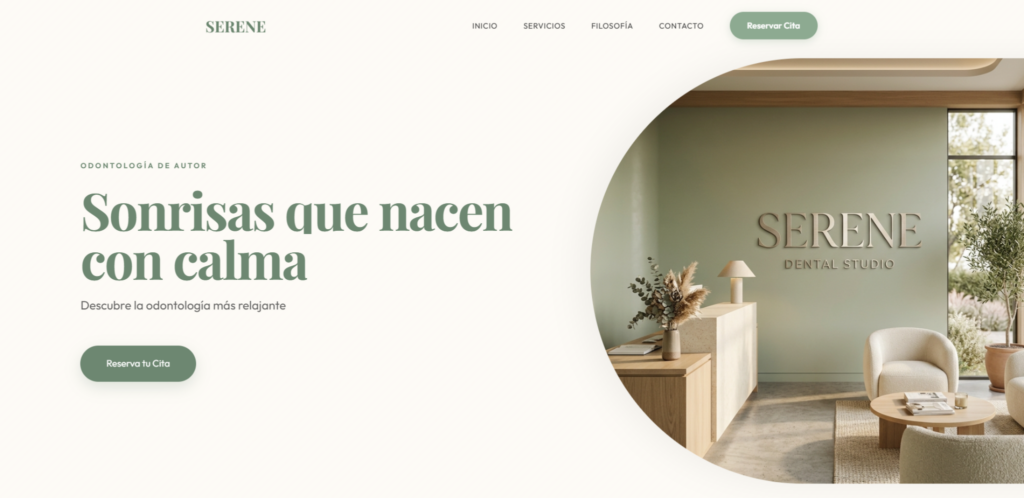 Serene: Odontología de Autor